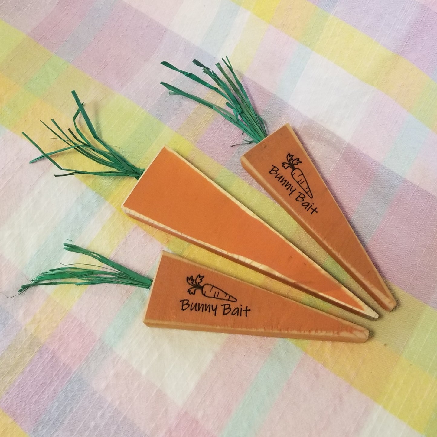 Bunny Bait Carrots - set of 3