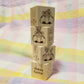 Easter Blocks - set of 4 - Laser Engraved