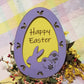 Happy Easter Egg with LED lights